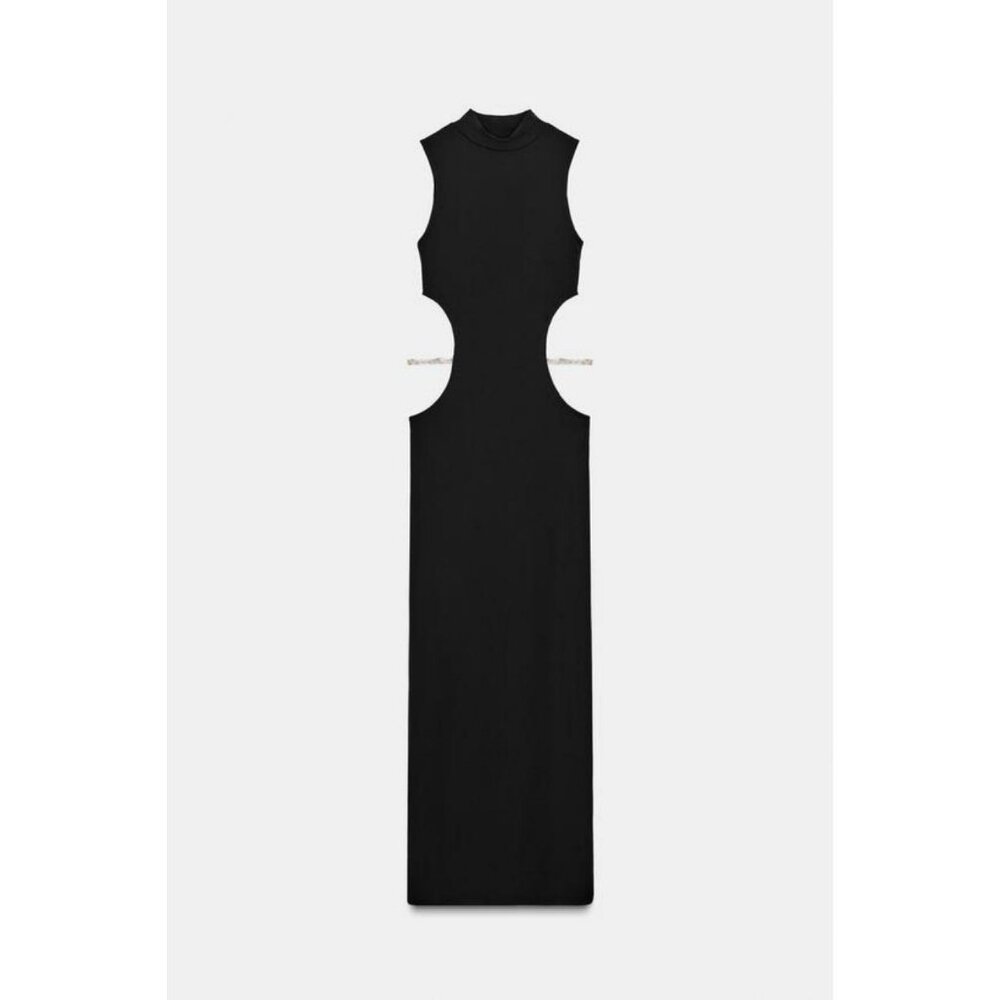 ZARA JEWEL CUT OUT DRESS - Picture 5 of 7
